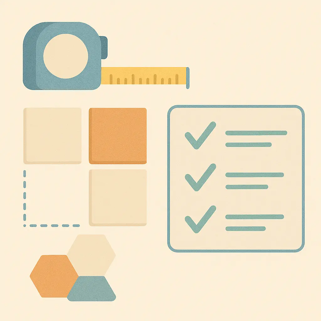 Chantier carrelage en cours