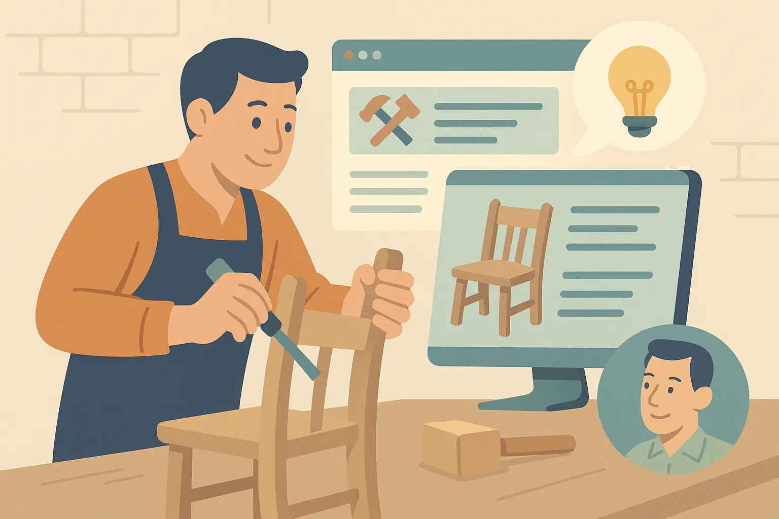 Site web pour artisan