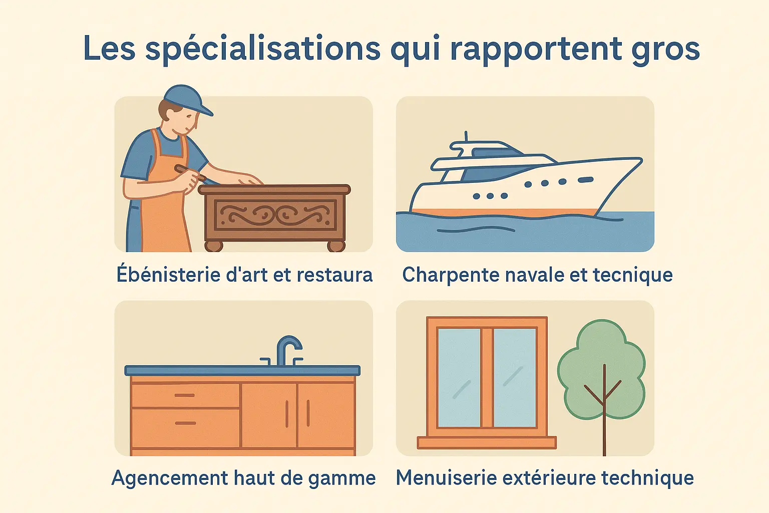 Menuisier ébéniste luxe