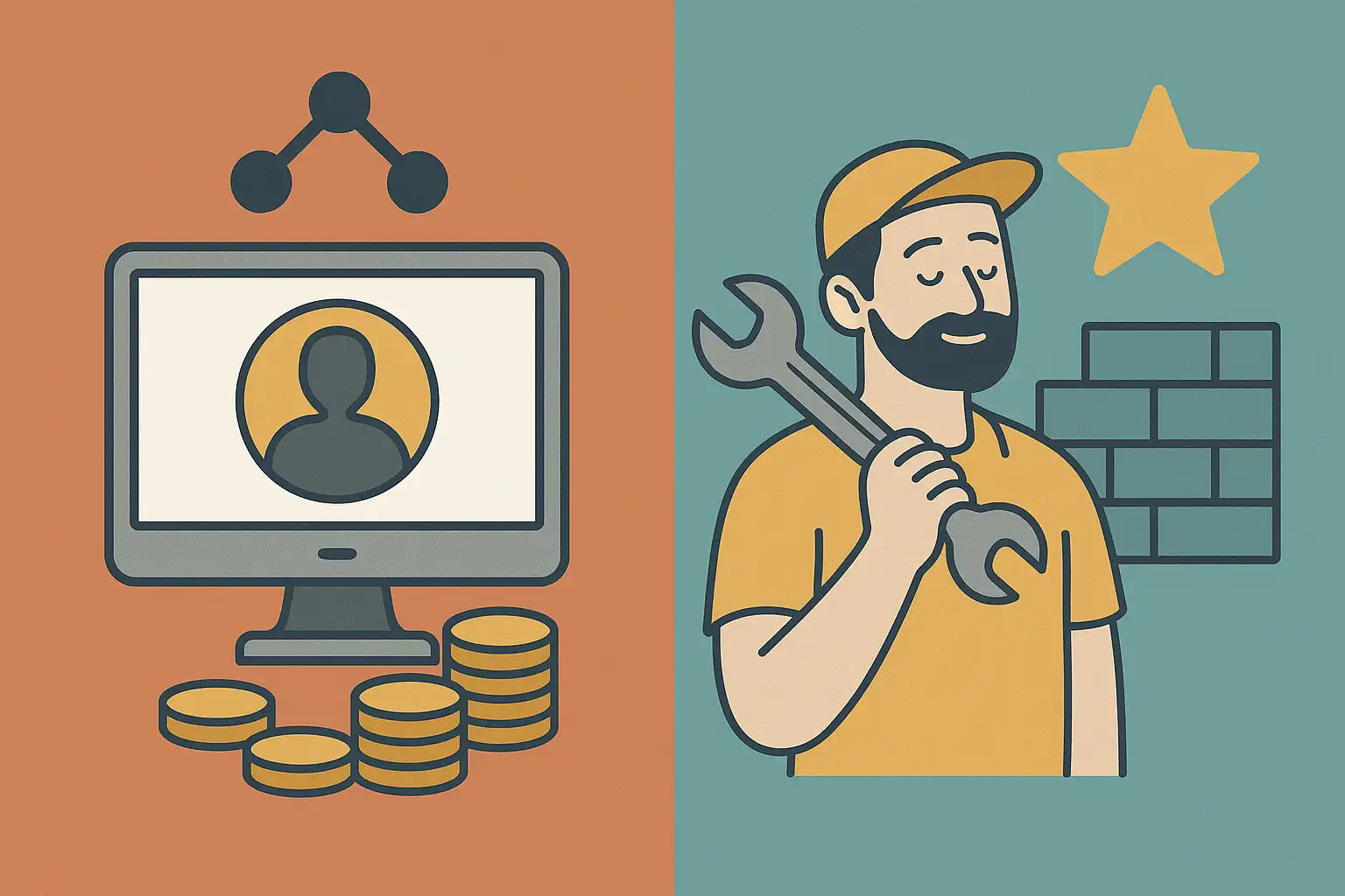 Construire sa réputation d'artisan vs plateforme