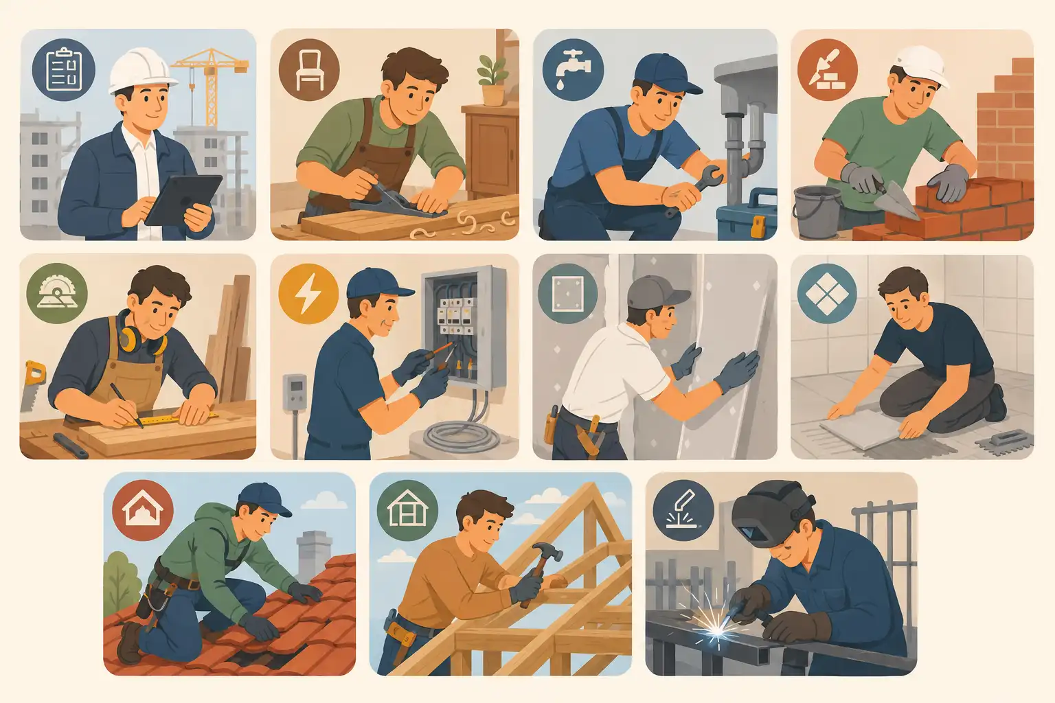 Salaire artisan 2026 : comparatif des métiers du bâtiment, salarié et indépendant